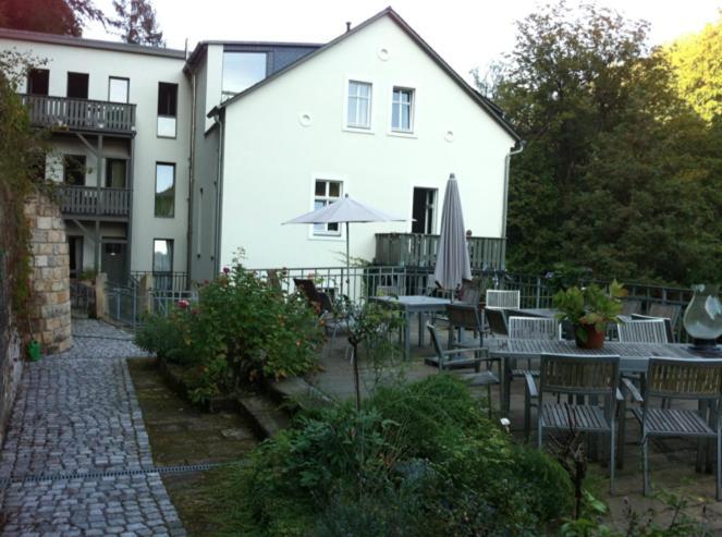 Apartmenthaus Saxonia Bad Schandau Exterior foto